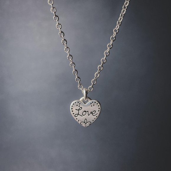 Brighton Jewelry - Brighton Valentine's Love Heart Charm Necklace